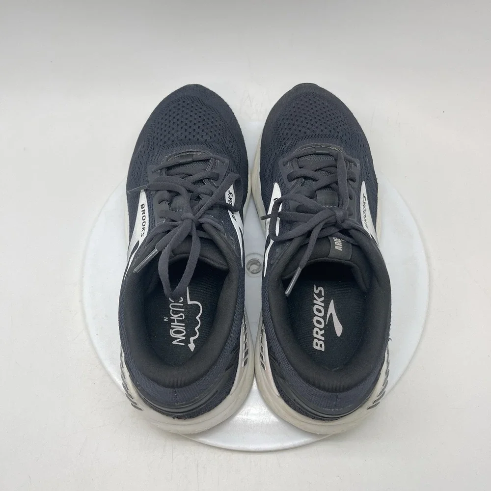 Brooks Sneakers Womens 10 D Wide Ariel GTS 24 1204141D016 Black Running Shoes